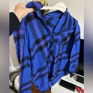 Blue flannel